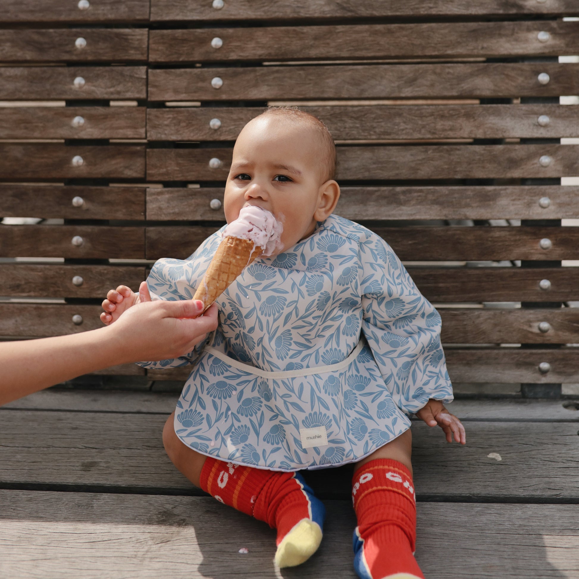 Long Sleeve Bib - Babies in Bloom