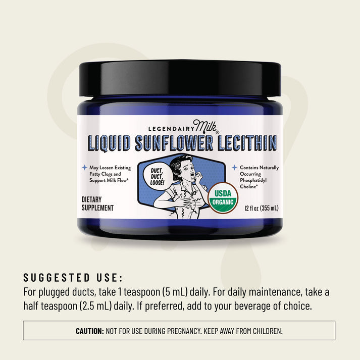 Legendairy Organic Liquid Sunflower Lecithin