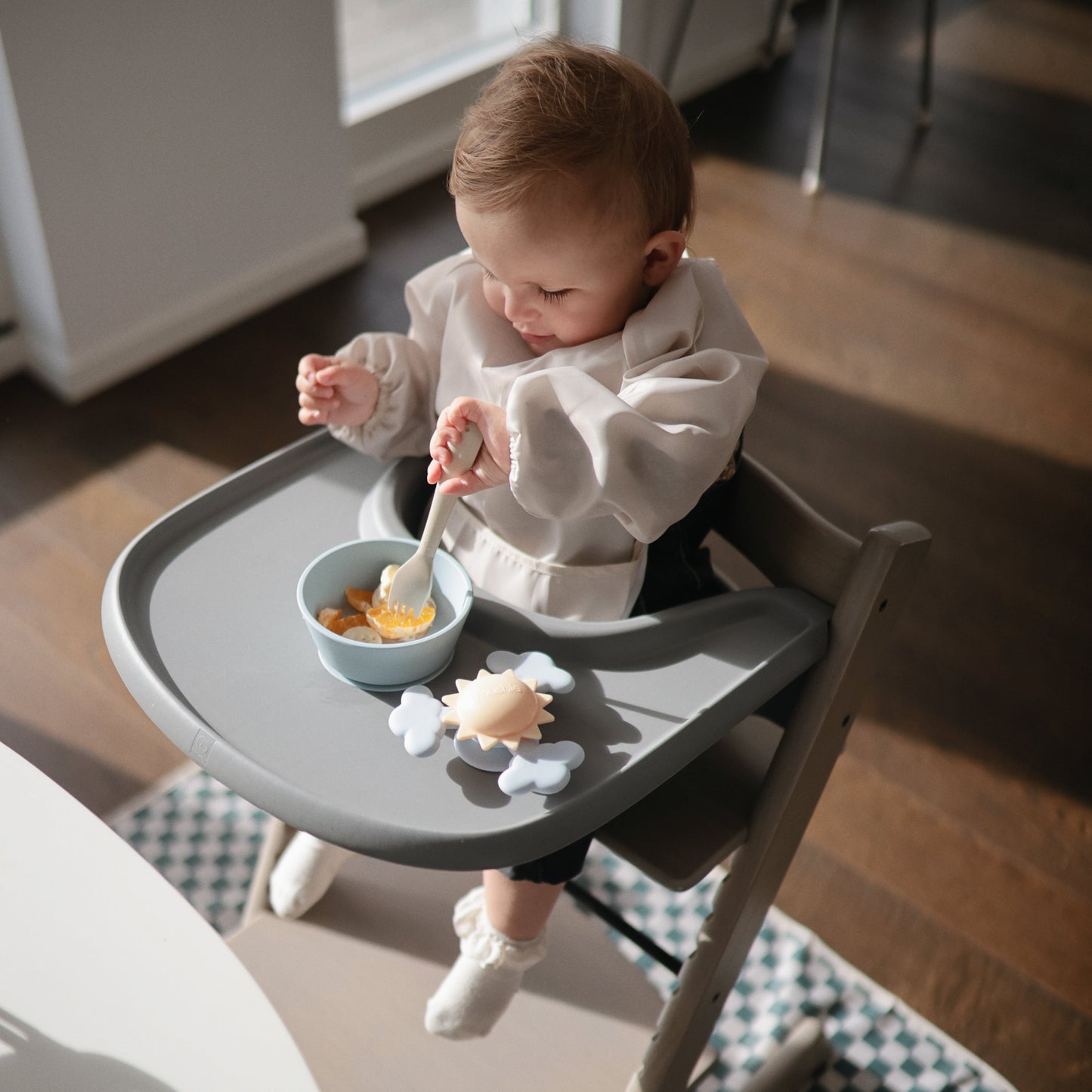 Long Sleeve Bib - Babies in Bloom