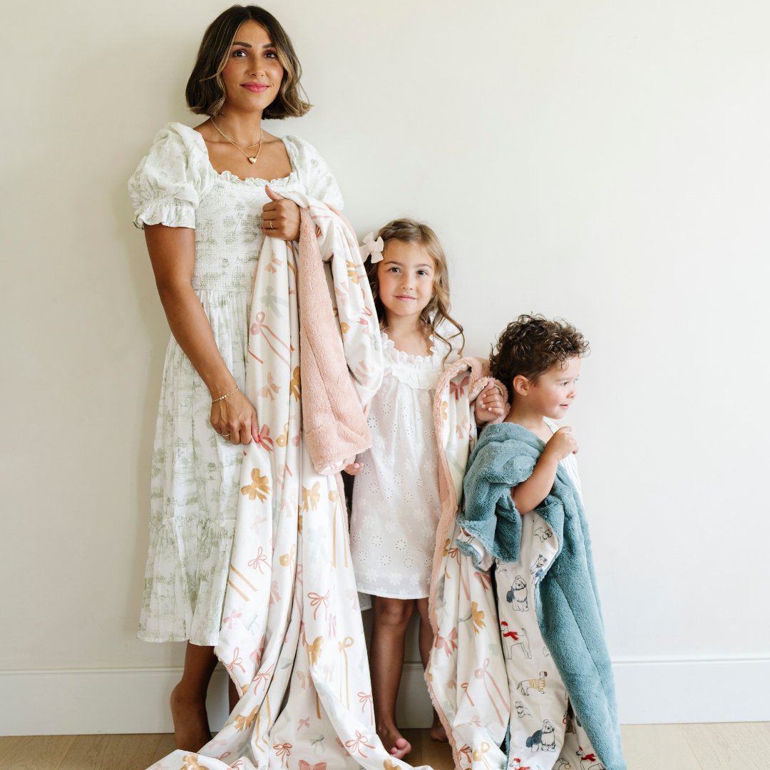MINKY/LUSH XL BLANKETS - Babies in Bloom