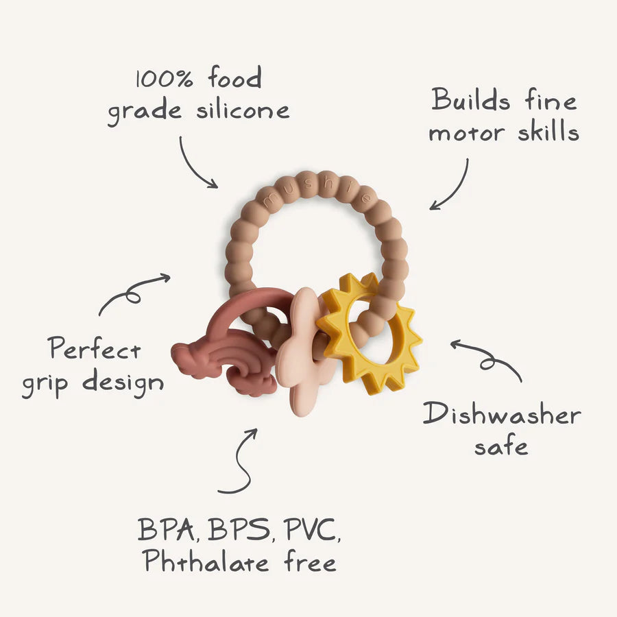 Mushie Ring Teether