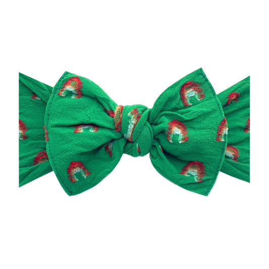 PATTERNED SHABBY KNOT: clover rainbow