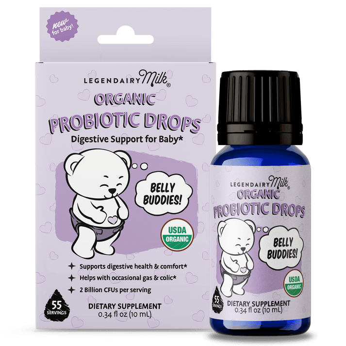 Legendairy Organic Baby and Toddler Probiotic Drops