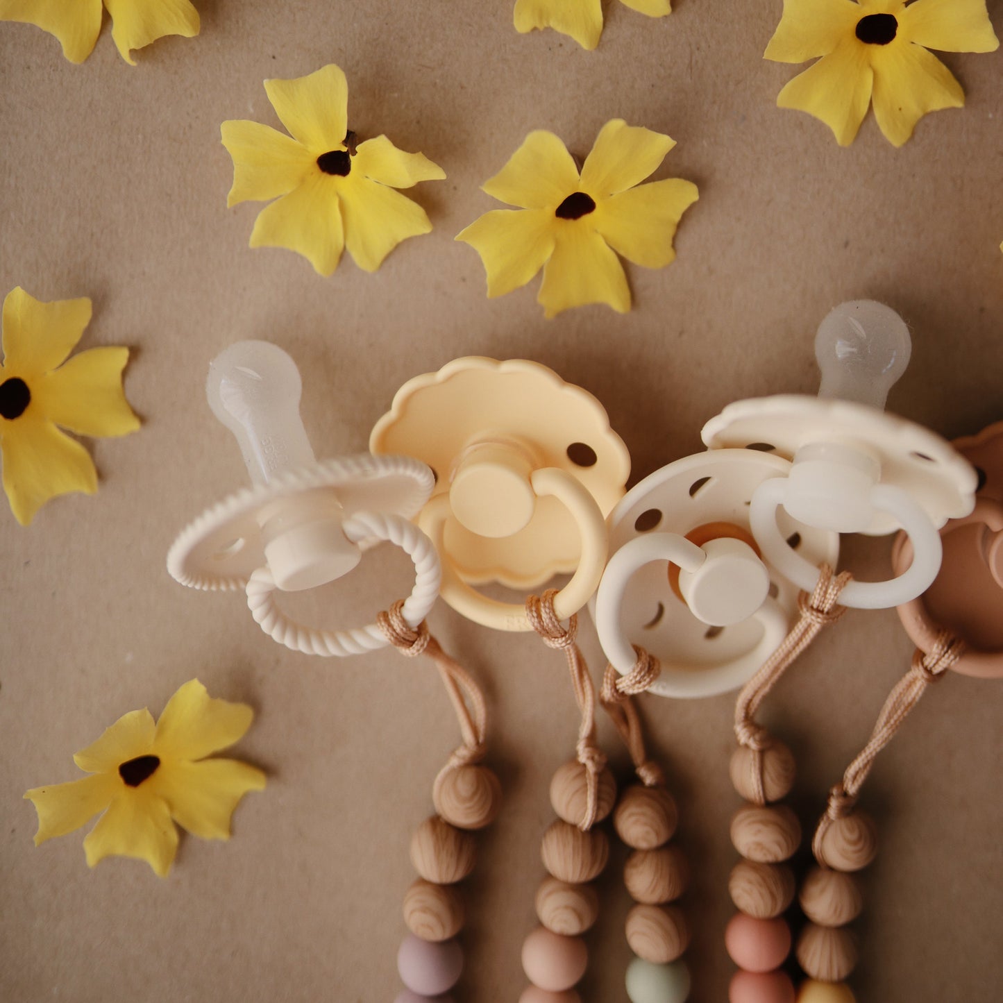 FRIGG Moon Silicone Pacifier 2-Pack - Babies in Bloom