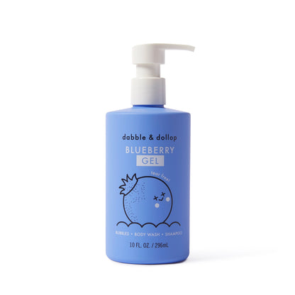 Dabble & Dollop All-Natural Shampoo & Body Wash - Blueberry