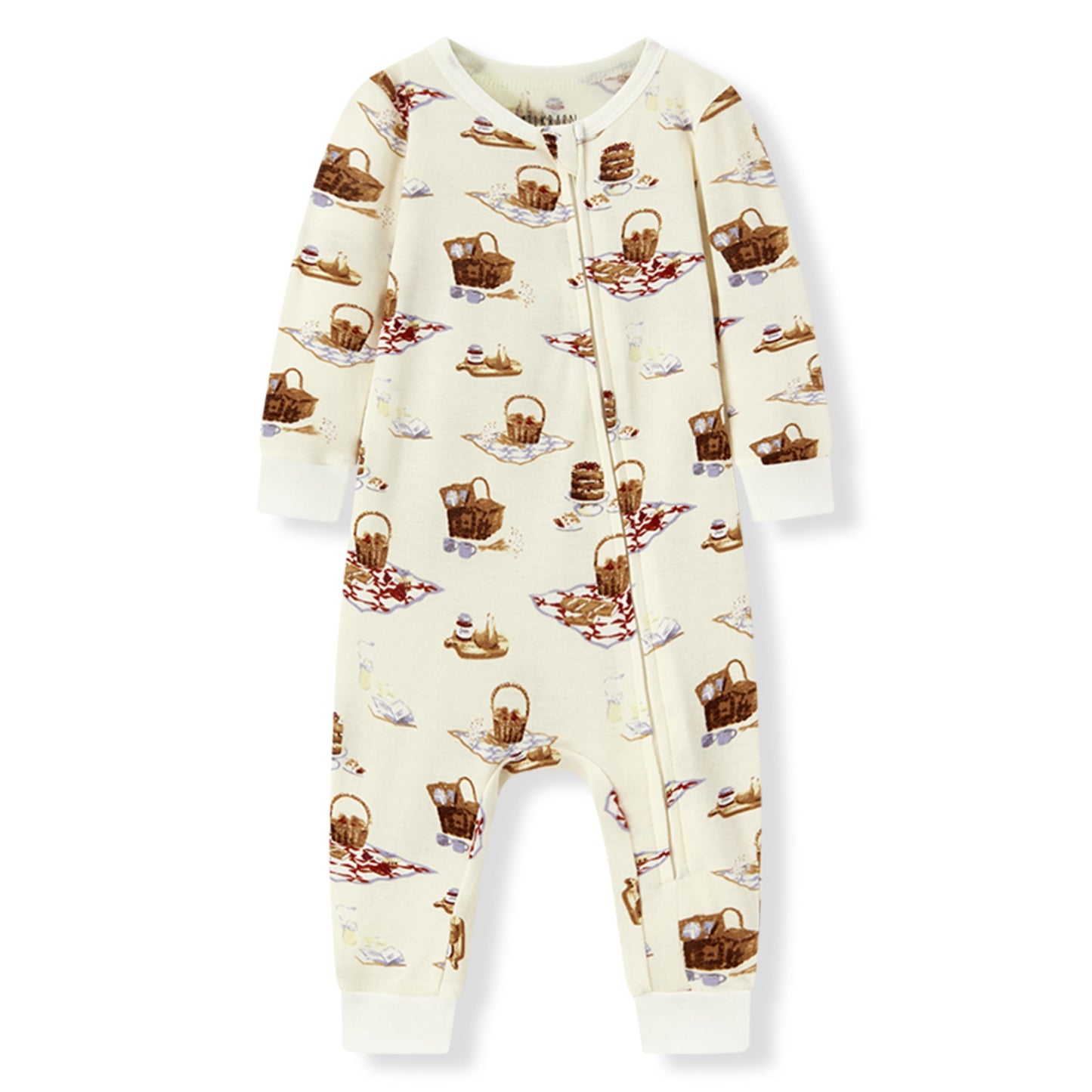 Picnic Organic Cotton Zipper Pajama