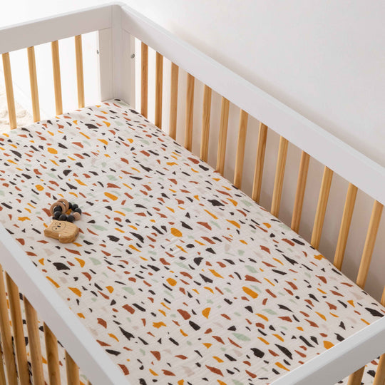 Babyletto Crib Sheet in GOTS Certified Organic Muslin Cotton