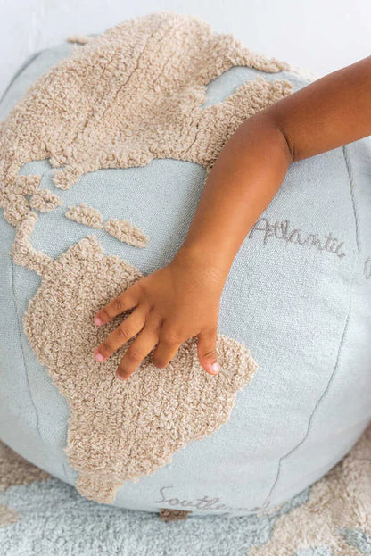 Pouf Kids World Map