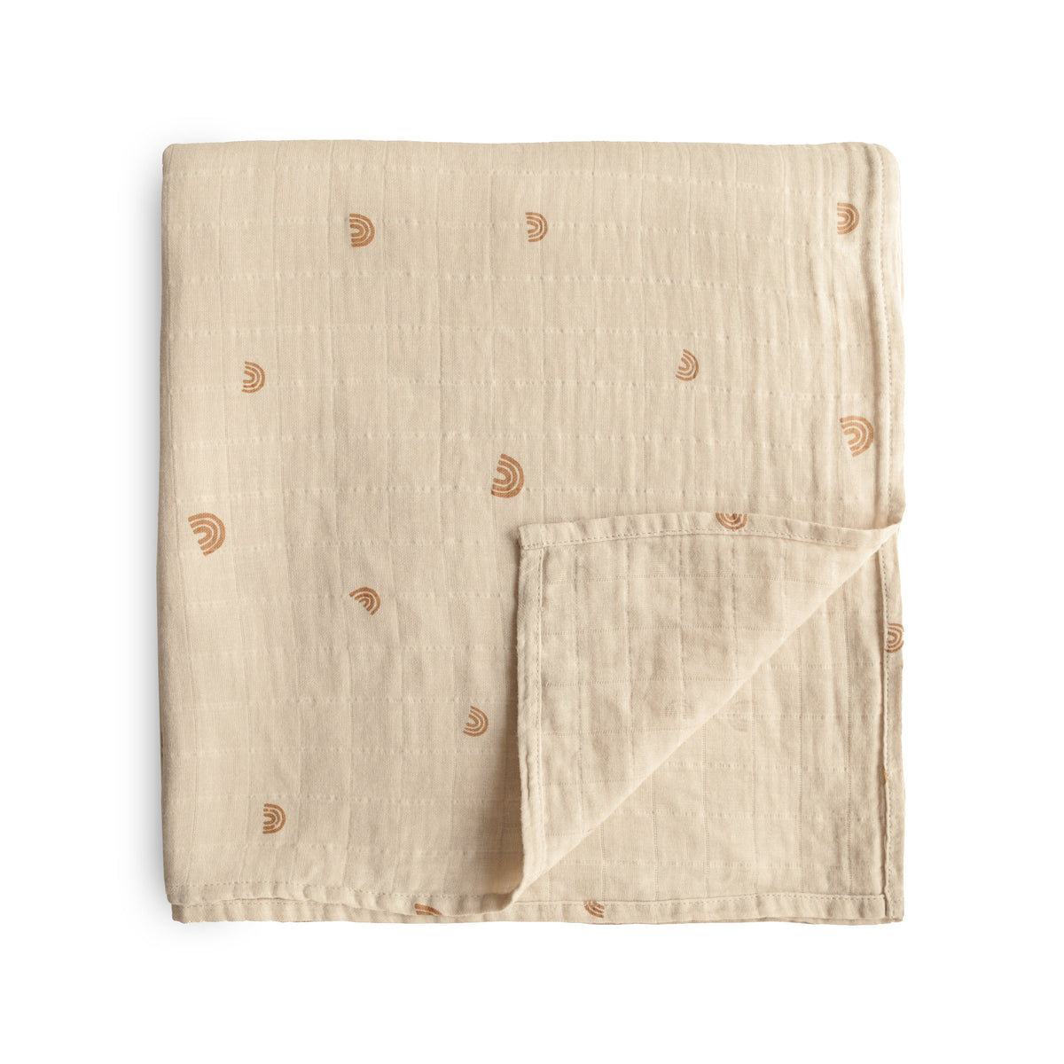 Organic Cotton Muslin Swaddle Blanket - Babies in Bloom
