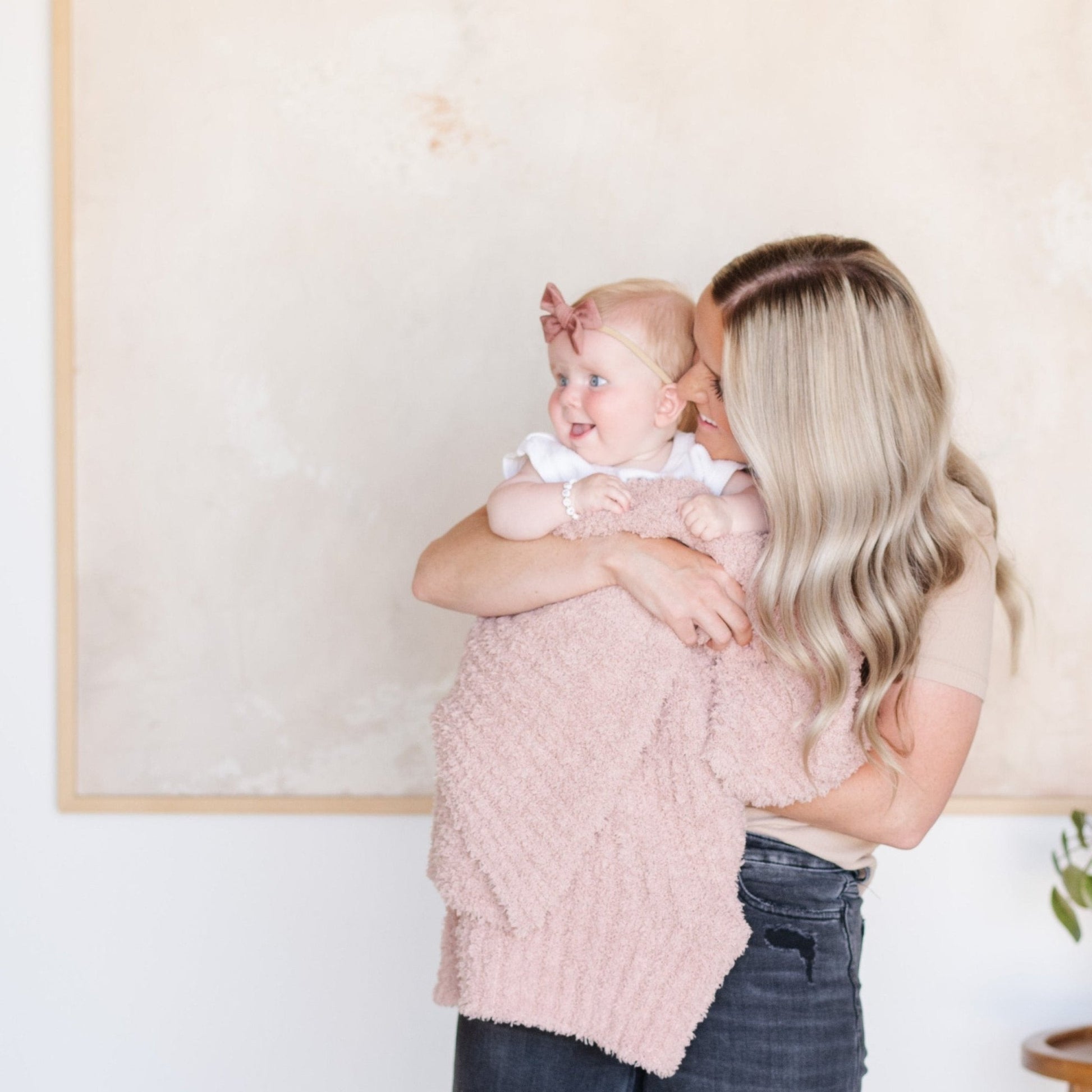 RIBBED BAMBONI® RECEIVING BLANKETS - Babies in Bloom