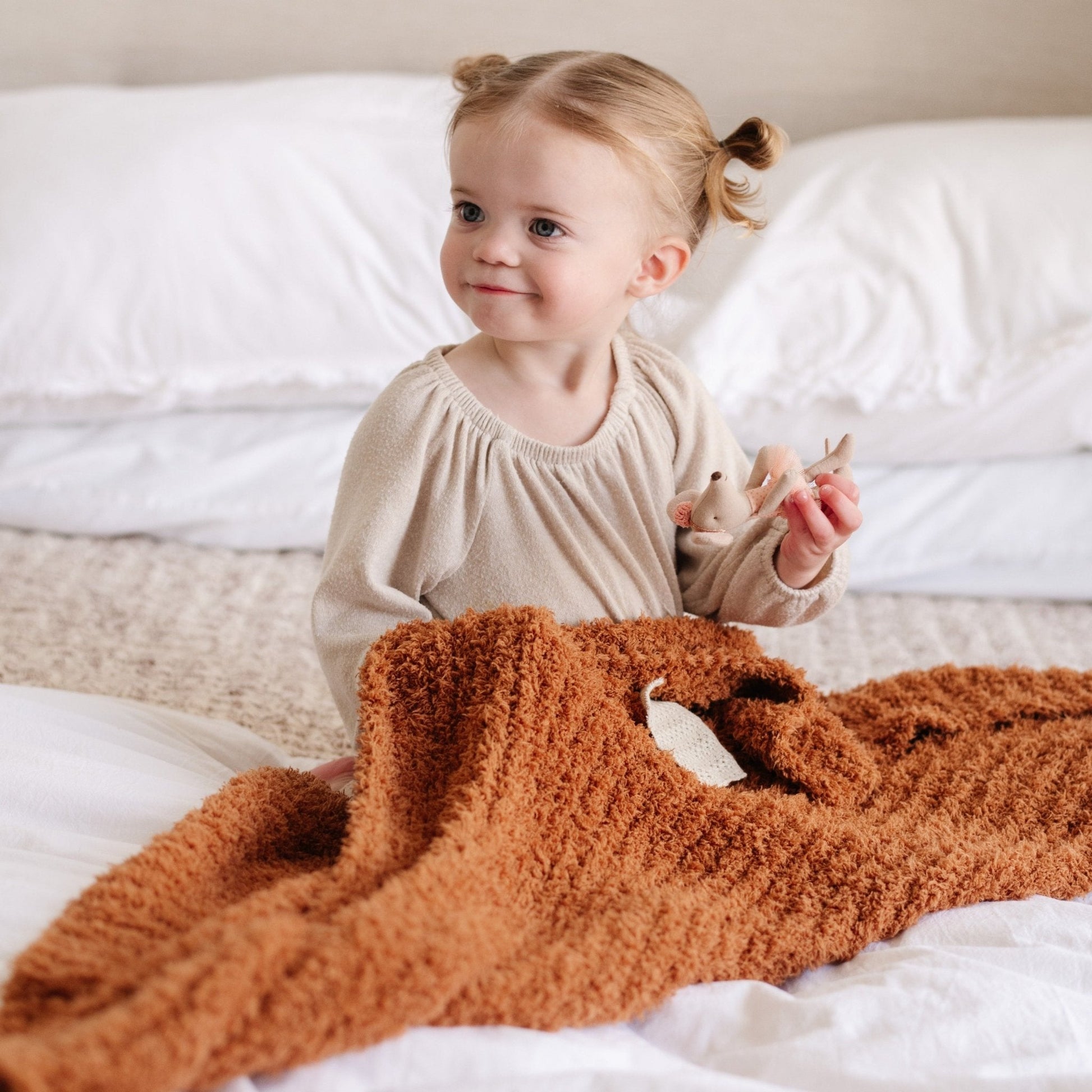 RIBBED BAMBONI® RECEIVING BLANKETS - Babies in Bloom
