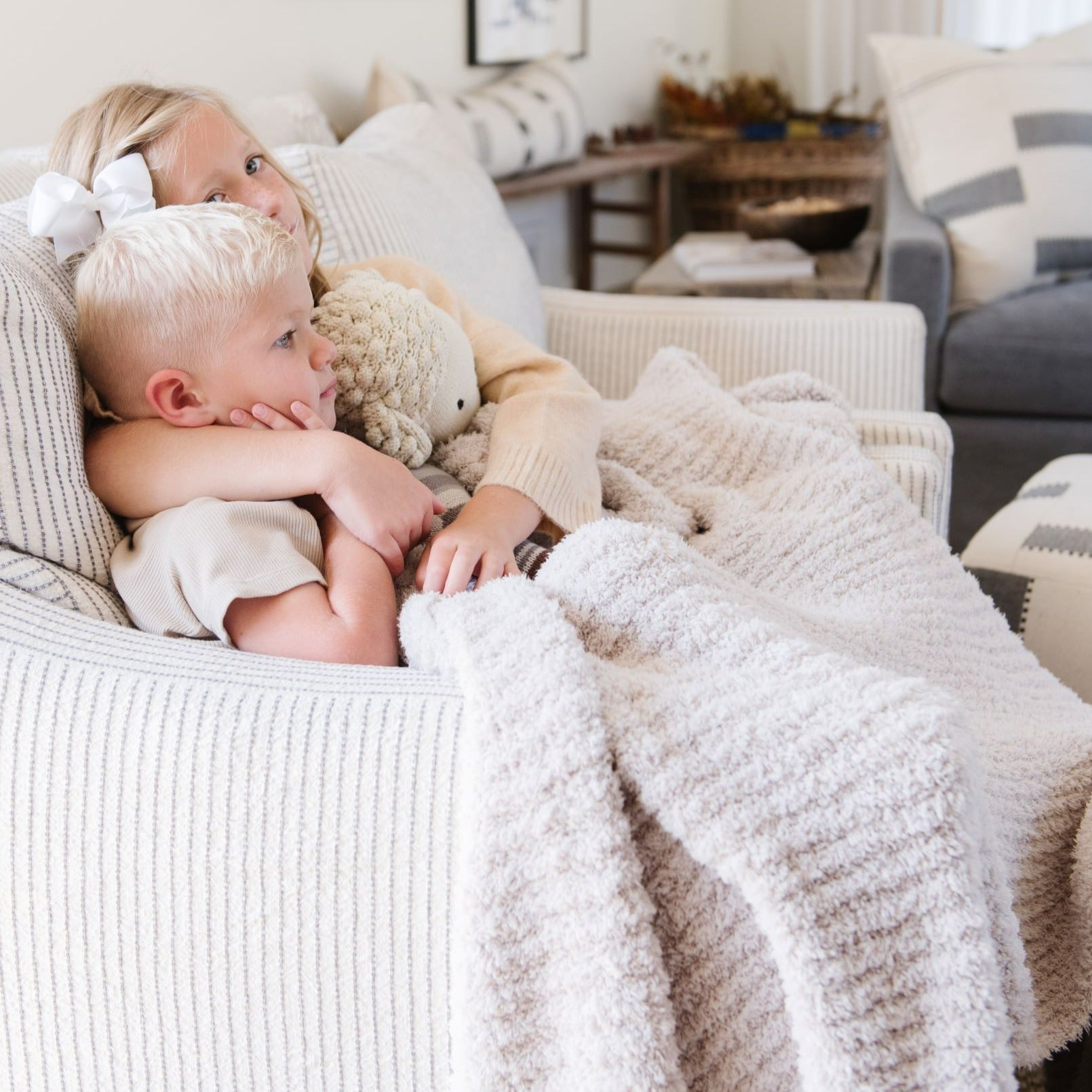 RIBBED BAMBONI® RECEIVING BLANKETS - Babies in Bloom