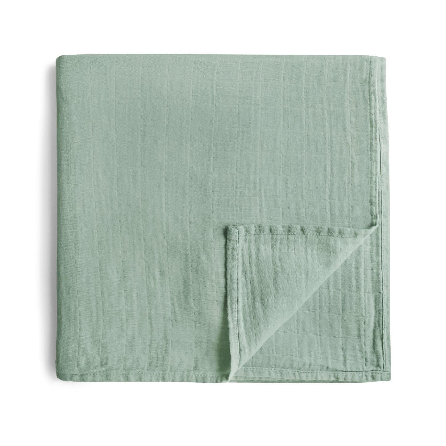 Organic Cotton Muslin Swaddle Blanket - Babies in Bloom