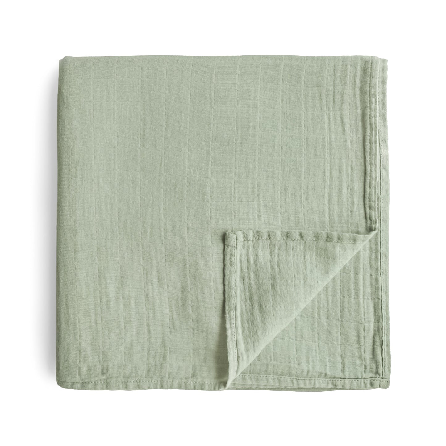 Organic Cotton Muslin Swaddle Blanket - Babies in Bloom