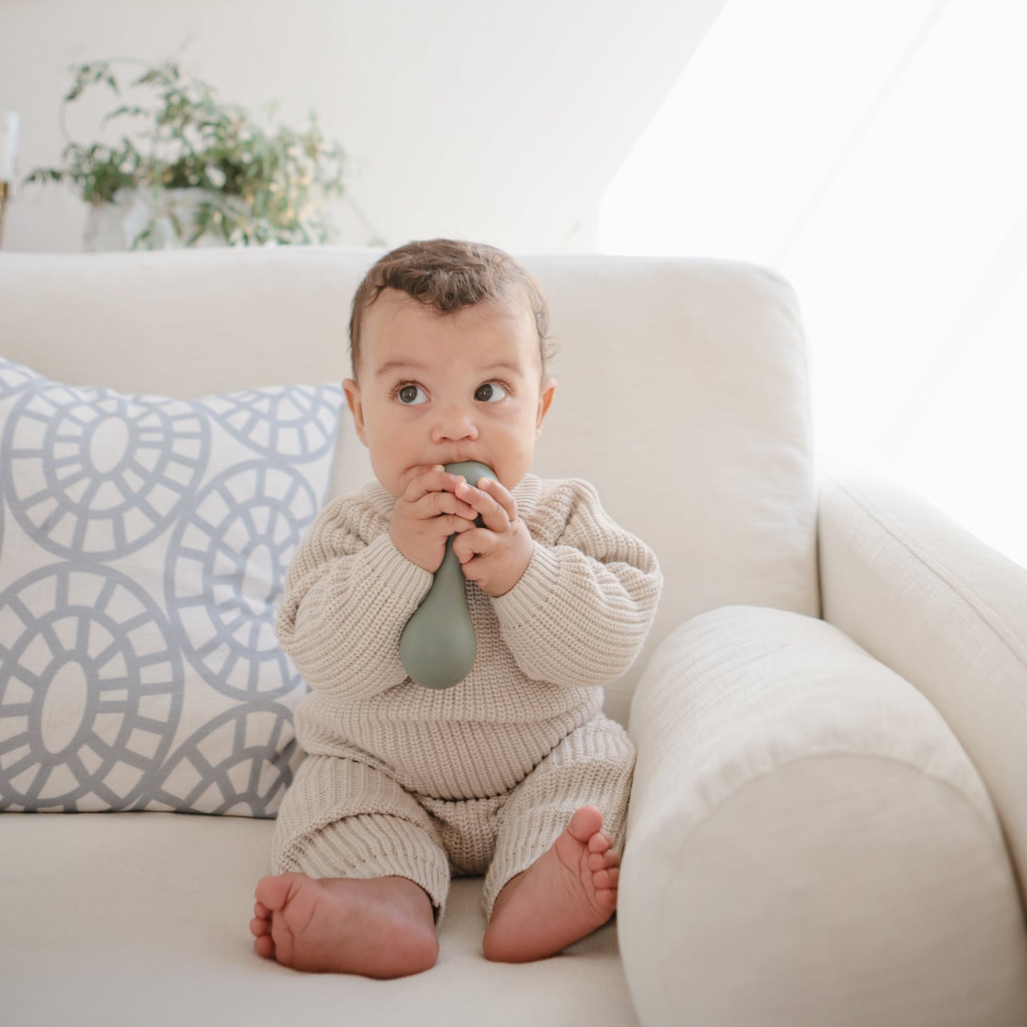 Silicone Baby Rattle Toy - Babies in Bloom