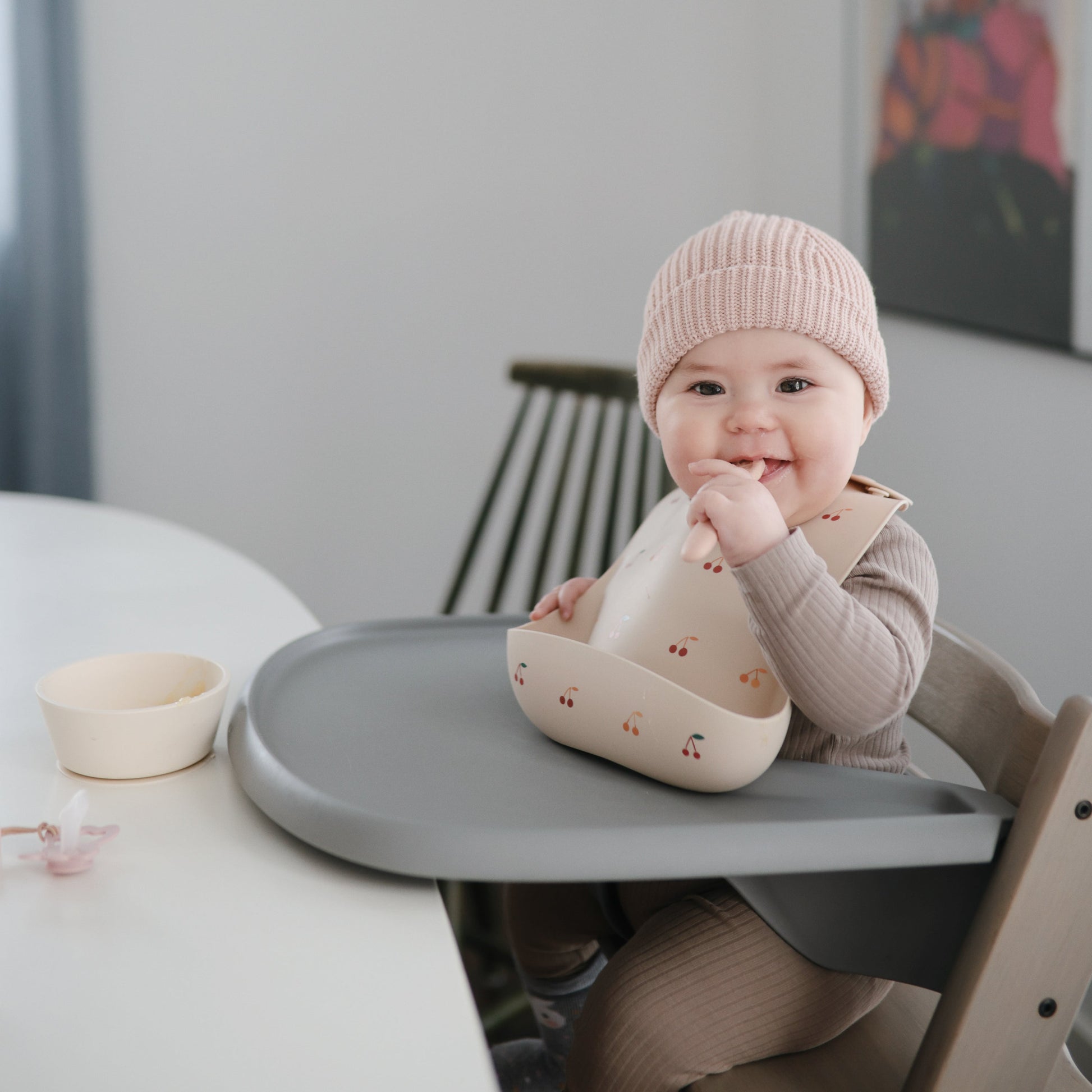 Chunky Knit Beanie - Babies in Bloom