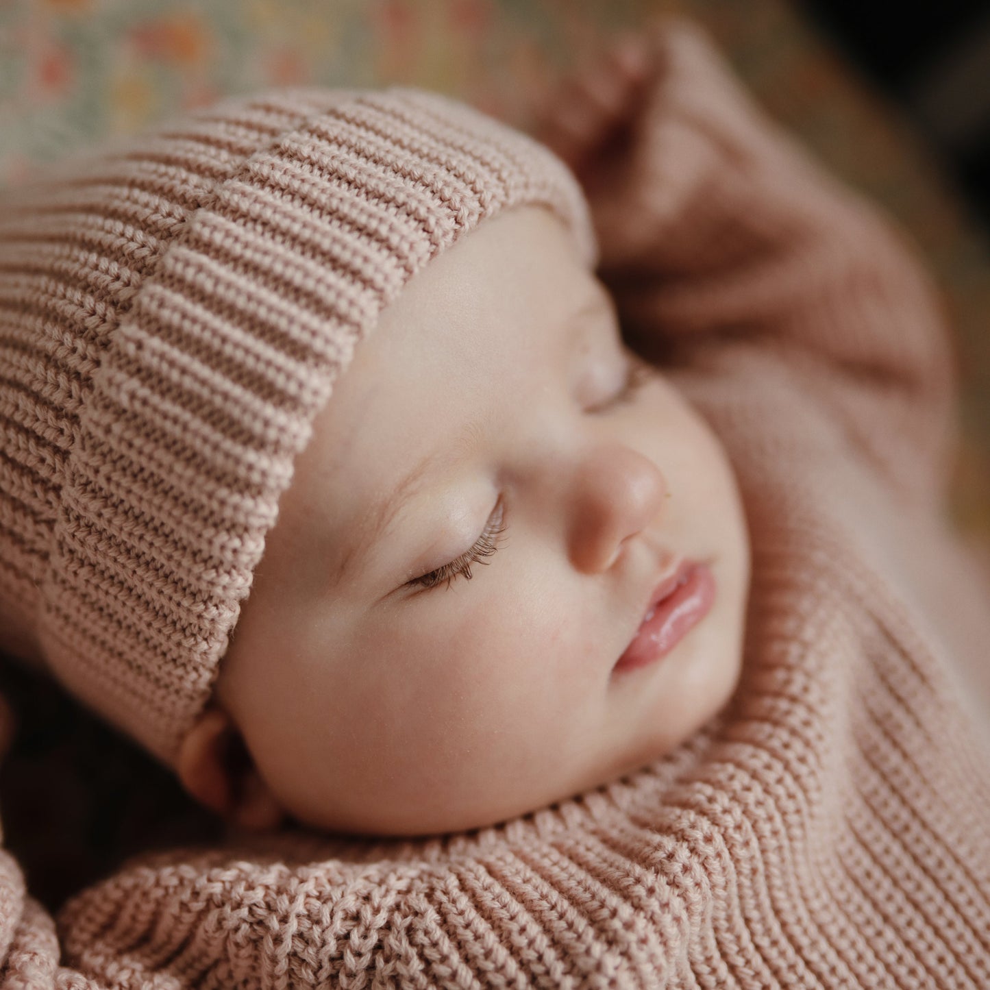 Chunky Knit Beanie - Babies in Bloom
