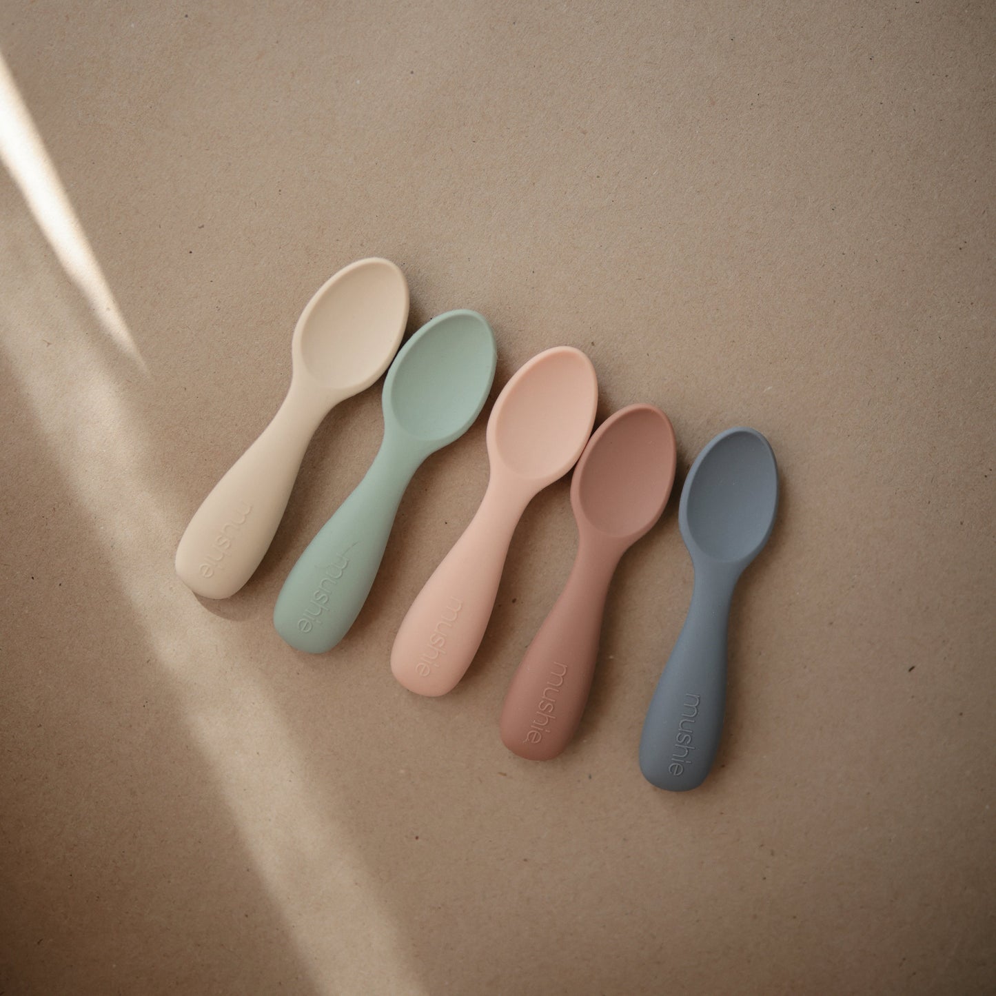 Silicone Toddler Starter Spoons - Babies in Bloom