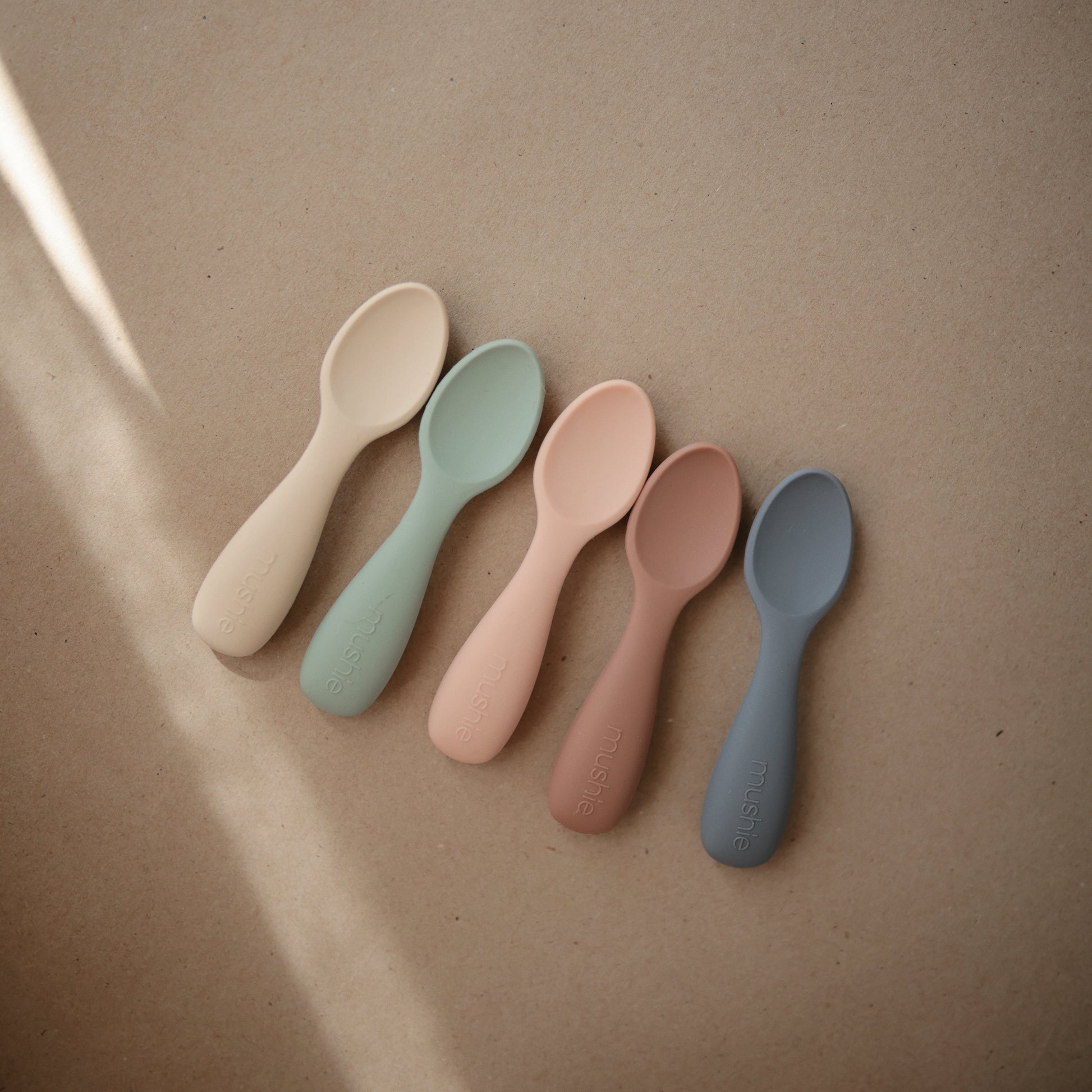Silicone Toddler Starter Spoons - Babies in Bloom