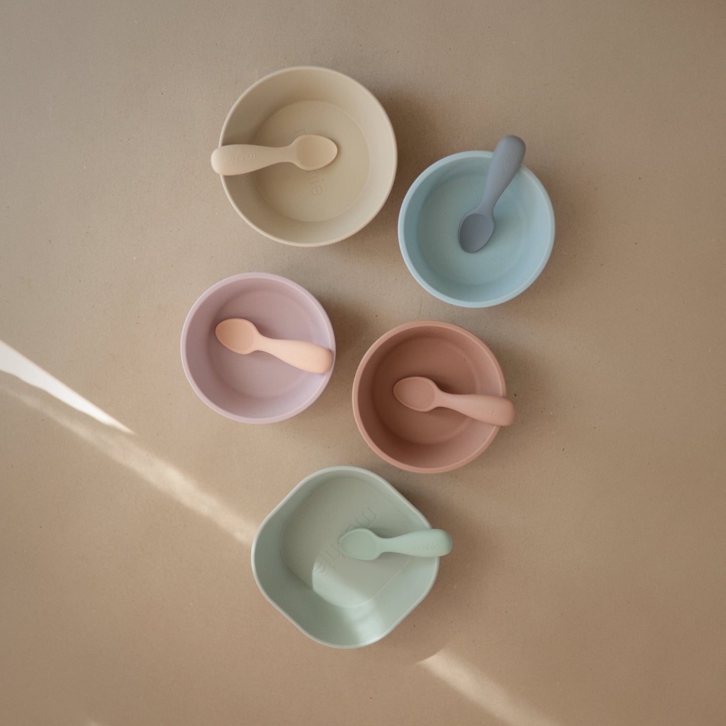Silicone Toddler Starter Spoons - Babies in Bloom