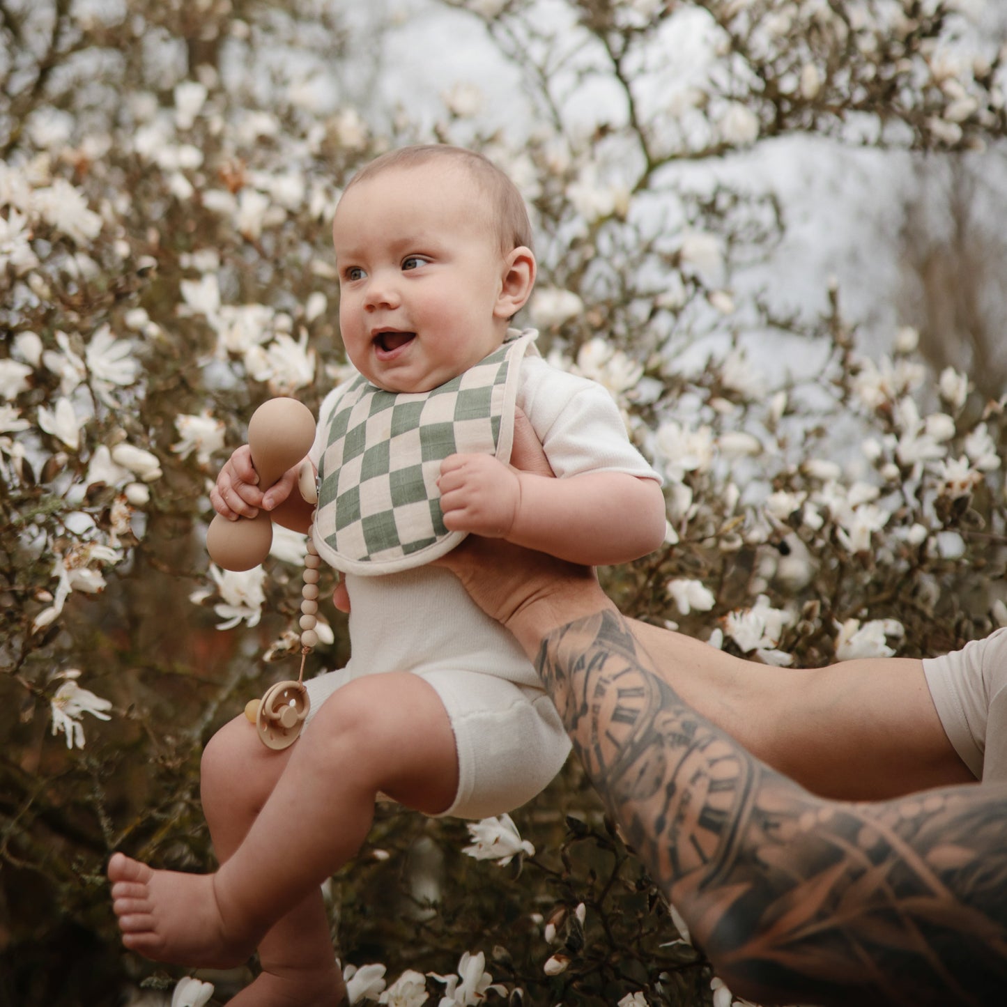 Silicone Pacifier Clip | Hera - Babies in Bloom
