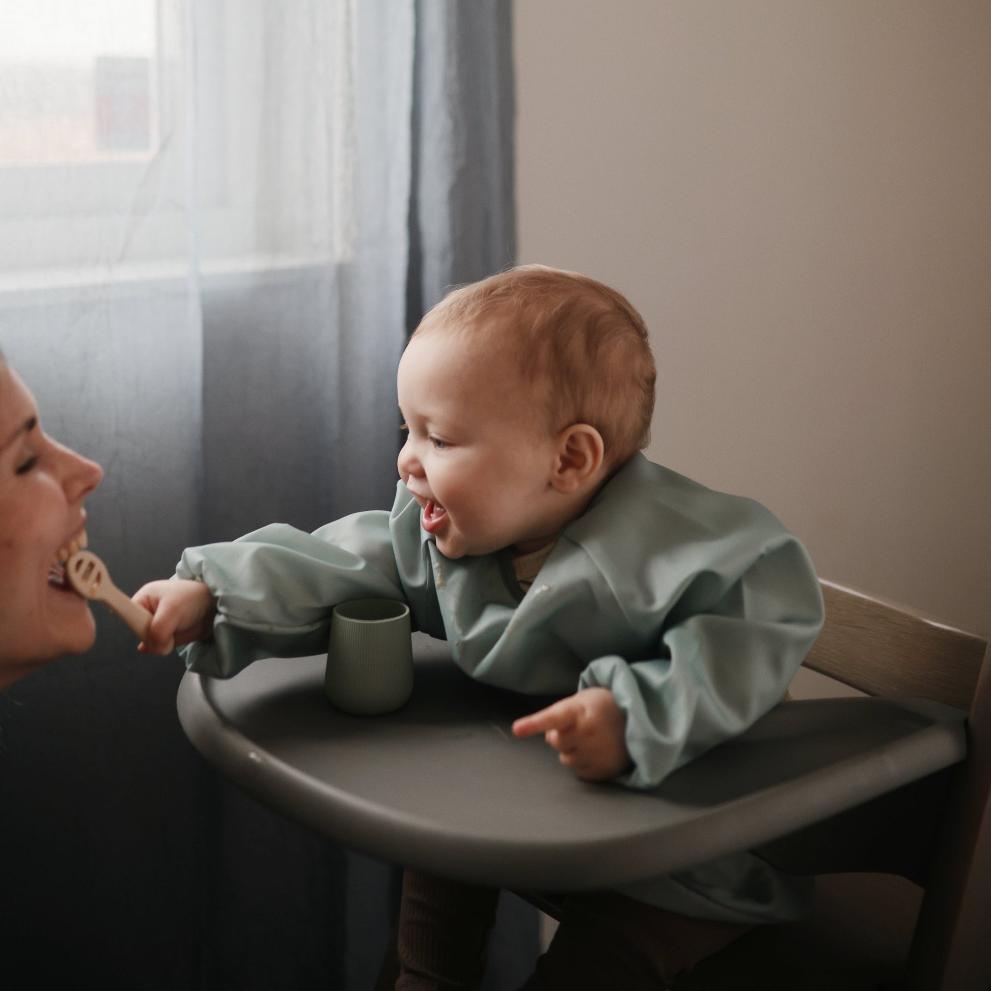 Long Sleeve Bib - Babies in Bloom