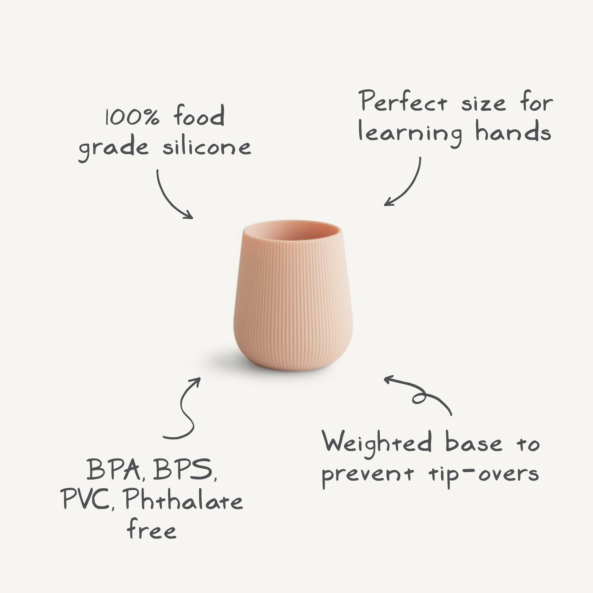 Silicone Starter Cup - Babies in Bloom