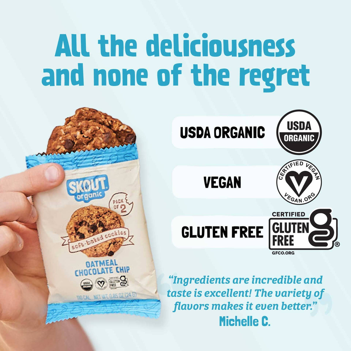 Skout Organic Soft Baked Cookies
