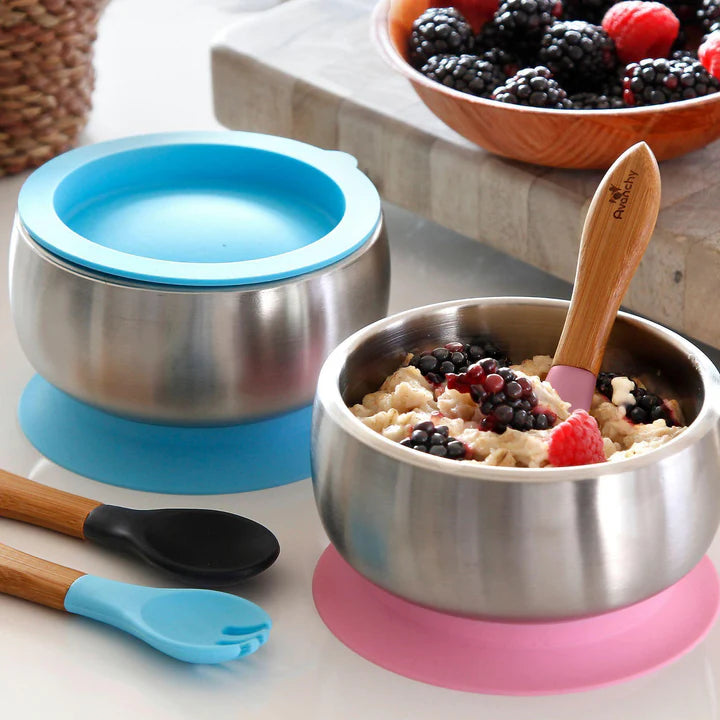 Avanchy Stainless Steel Baby Suction Bowl