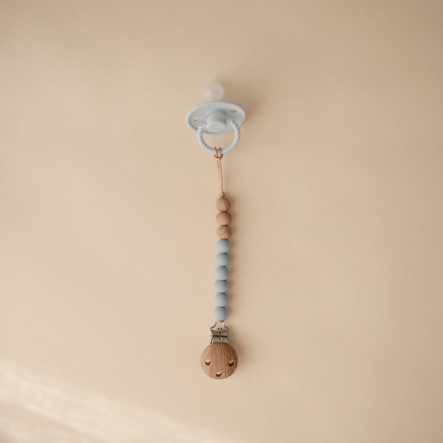 Silicone Pacifier Clip | Eva - Babies in Bloom