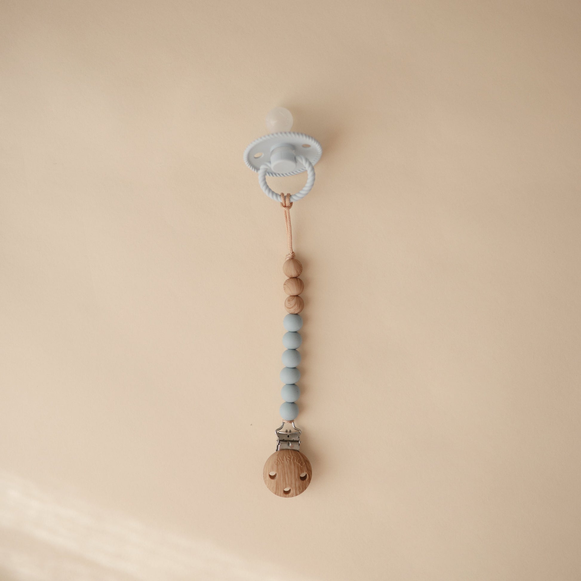 Silicone Pacifier Clip | Eva - Babies in Bloom