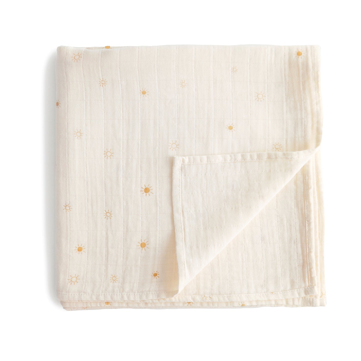 Organic Cotton Muslin Swaddle Blanket - Babies in Bloom