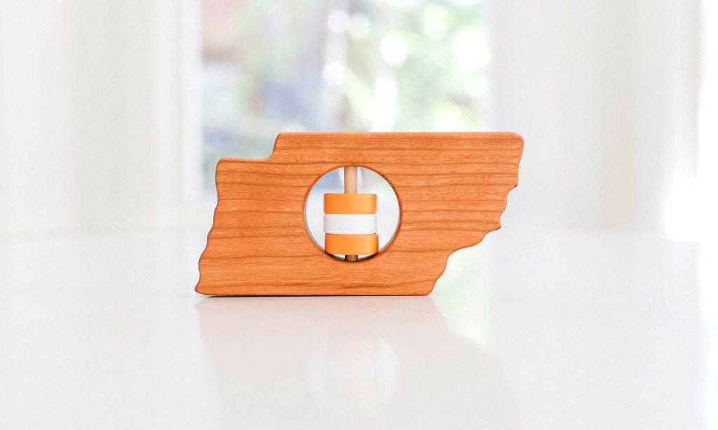 Tennessee State Wooden Rattle™