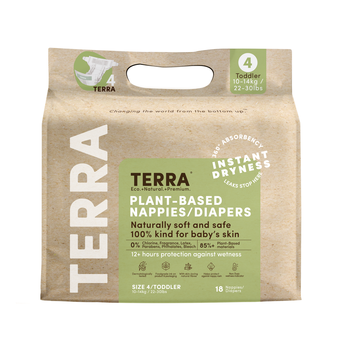 Terra Plant-Based Diapers