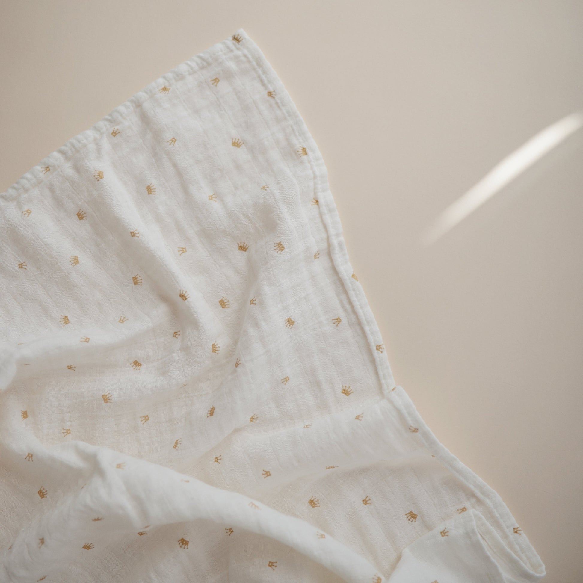 Organic Cotton Muslin Swaddle Blanket - Babies in Bloom