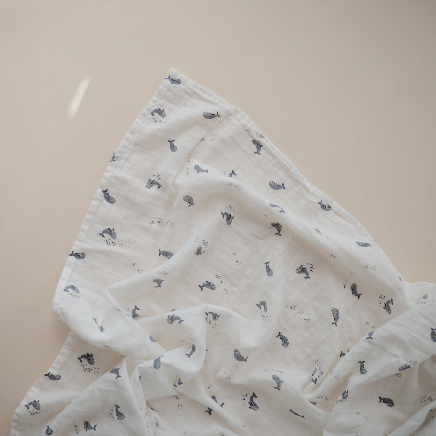 Organic Cotton Muslin Swaddle Blanket - Babies in Bloom