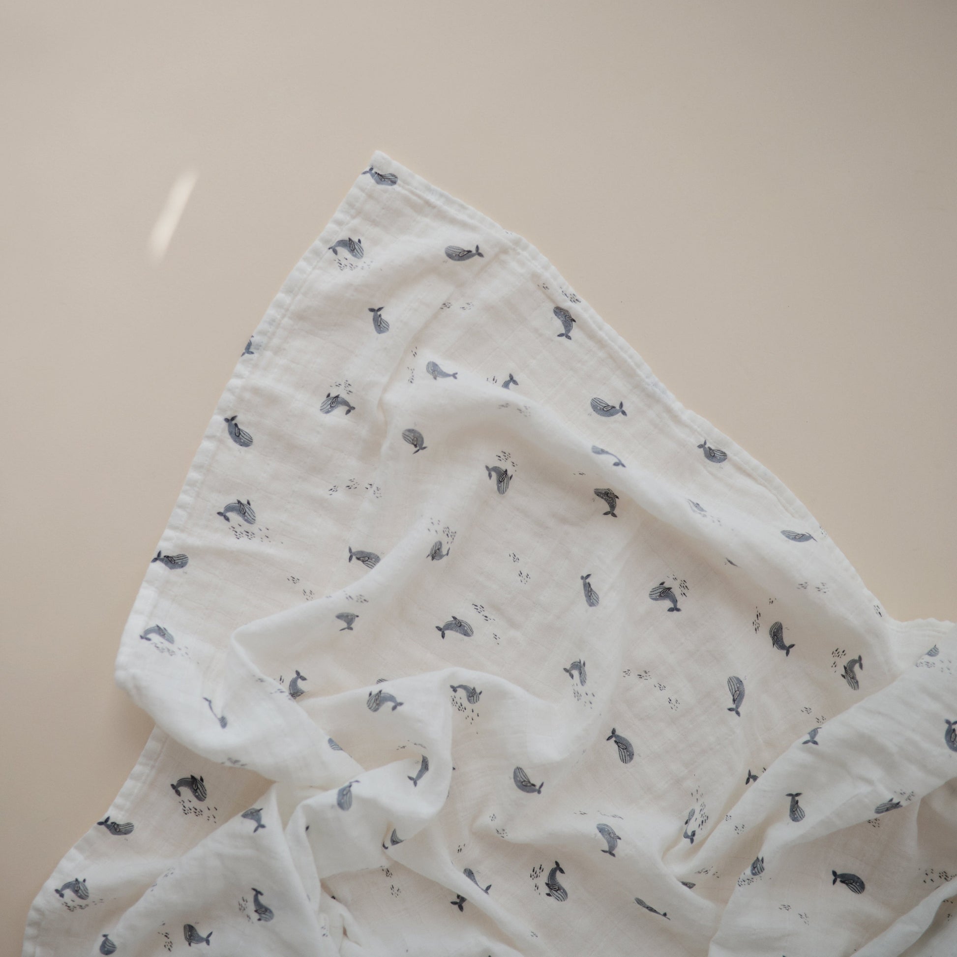 Organic Cotton Muslin Swaddle Blanket - Babies in Bloom
