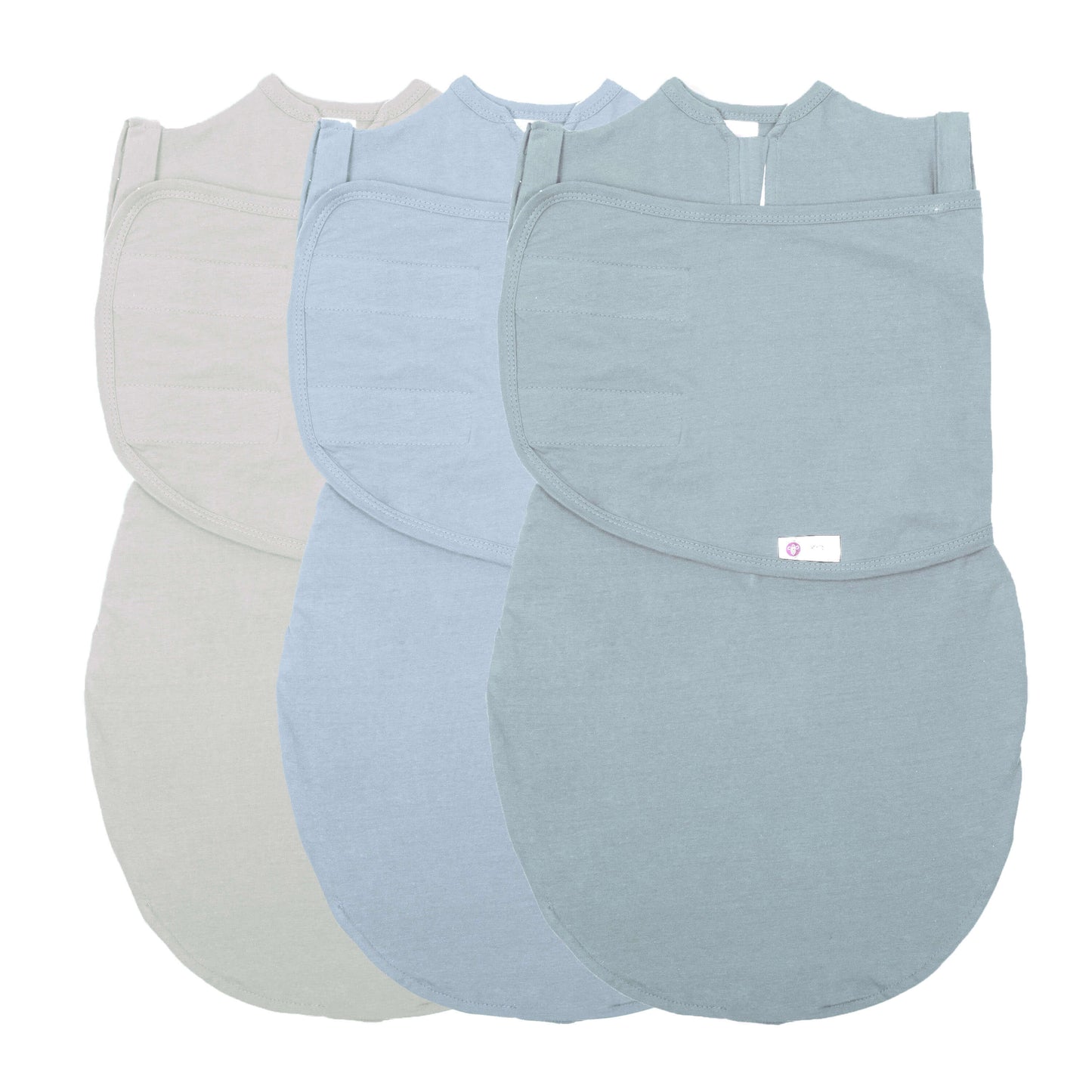 3-Pack Short Sleeve Swaddle Sack Bundle