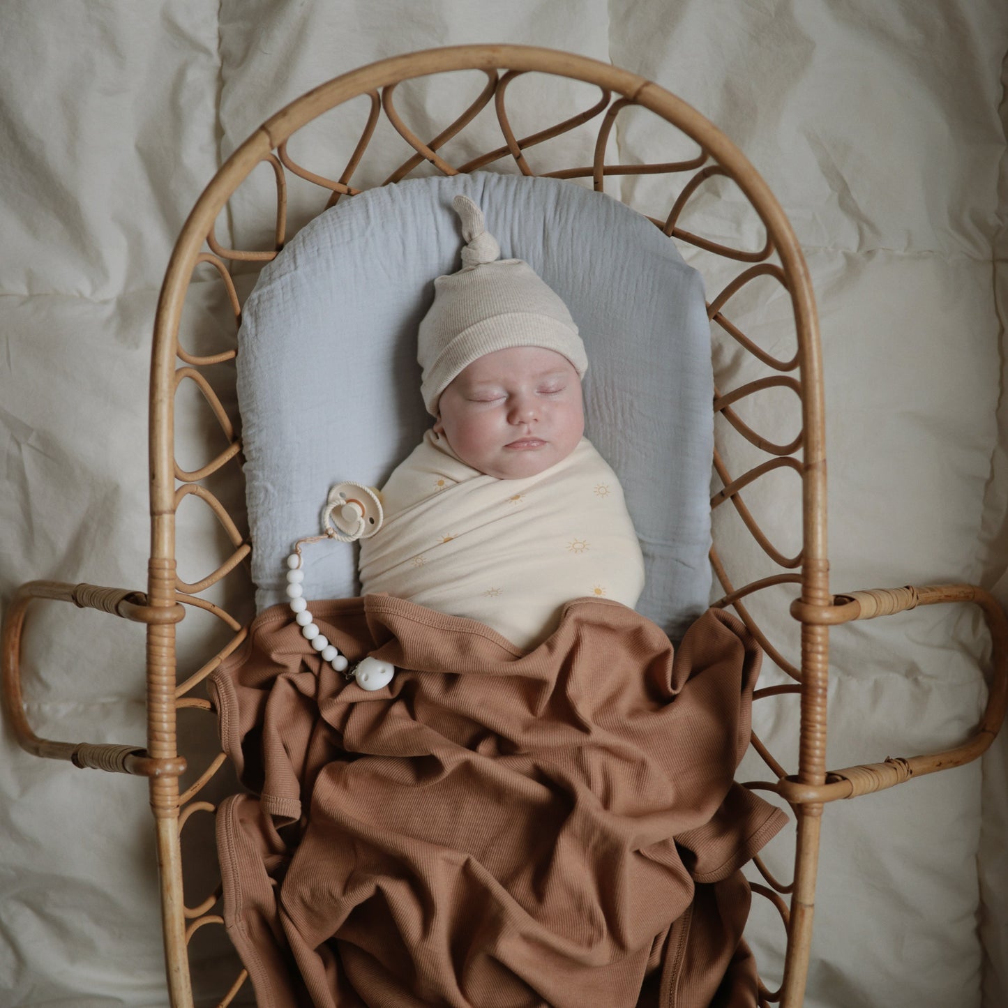 Extra Soft Bassinet Muslin Crib Sheet - Babies in Bloom