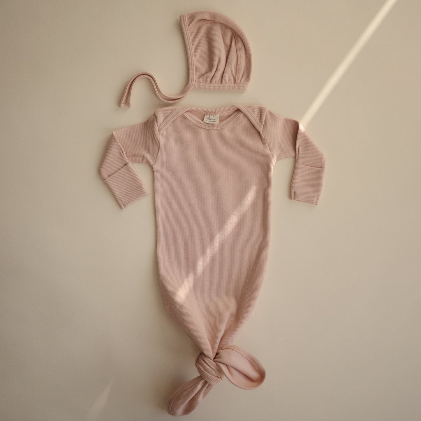 Ribbed Baby Bonnet - Babies in Bloom