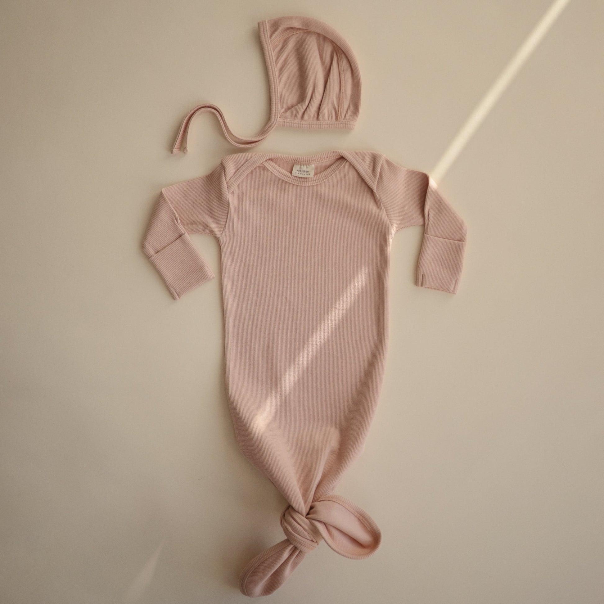 Ribbed Baby Bonnet - Babies in Bloom