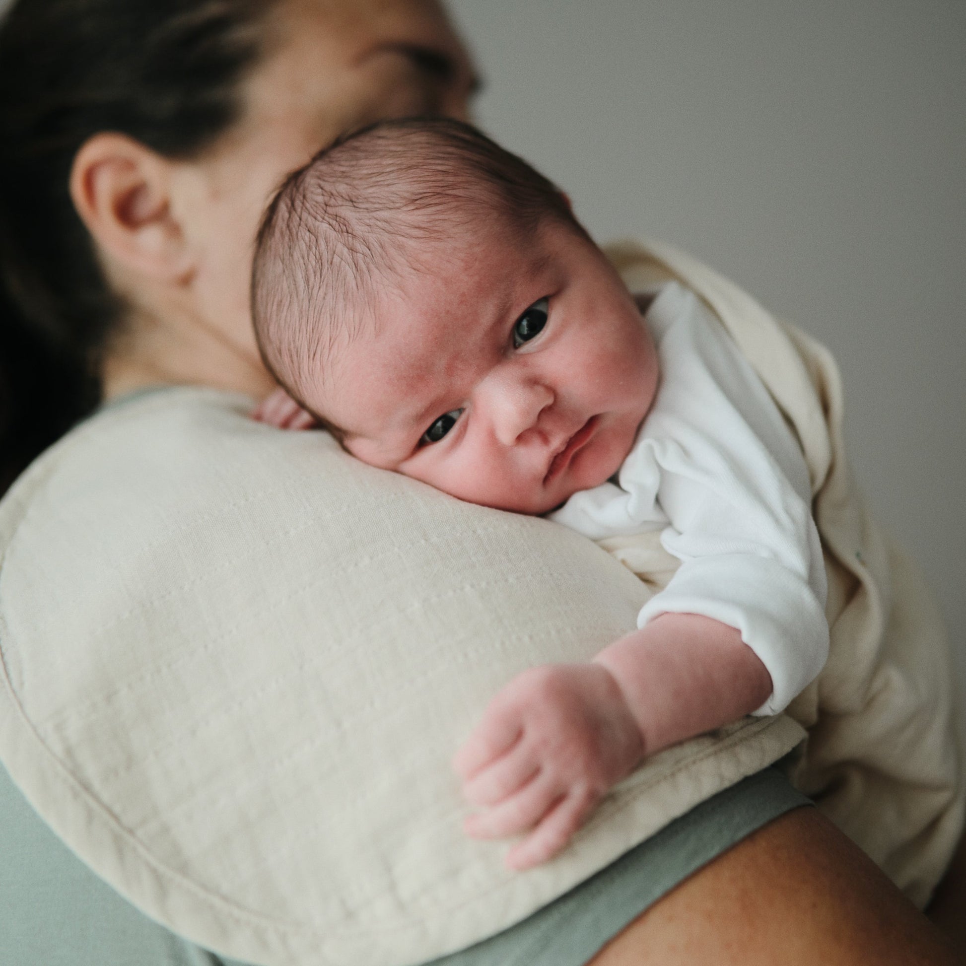 Organic Cotton Muslin Burp Cloth 2-Pack - Babies in Bloom