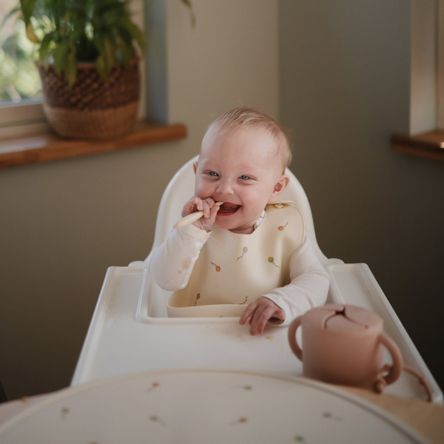 Silicone Baby Bib - Babies in Bloom