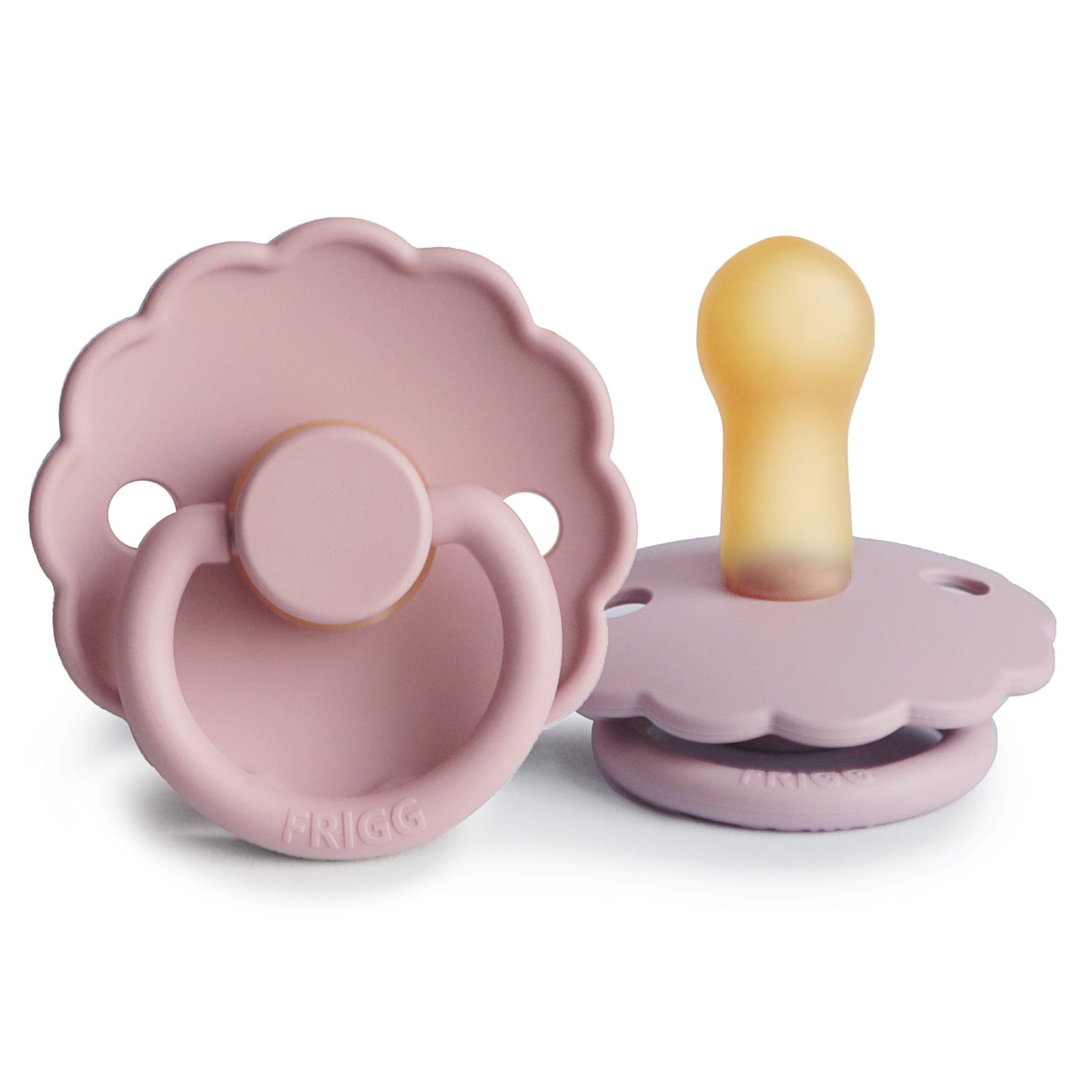 FRIGG Daisy Natural Rubber Pacifier 2-Pack - Babies in Bloom