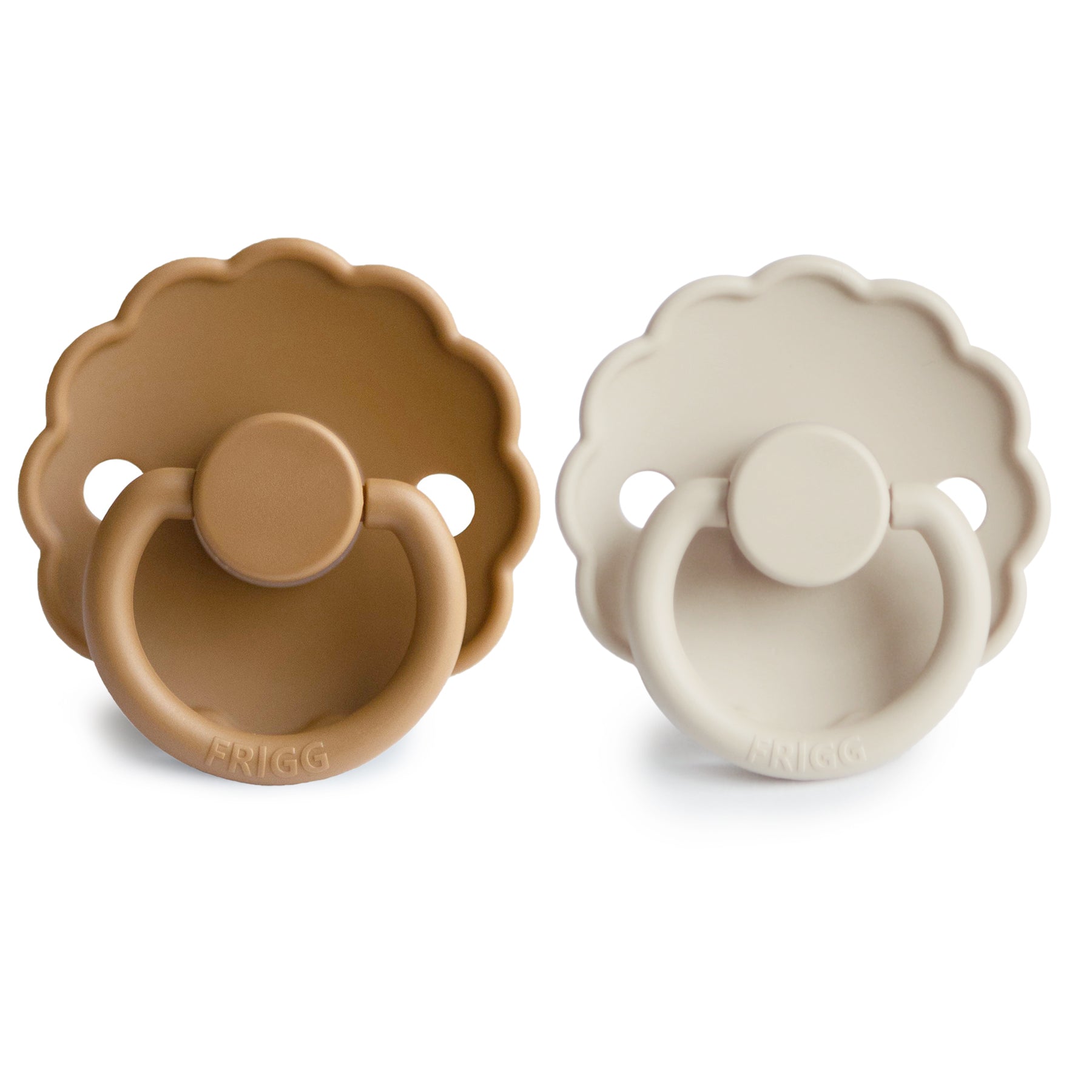FRIGG Daisy Silicone Pacifier 2-Pack - Babies in Bloom