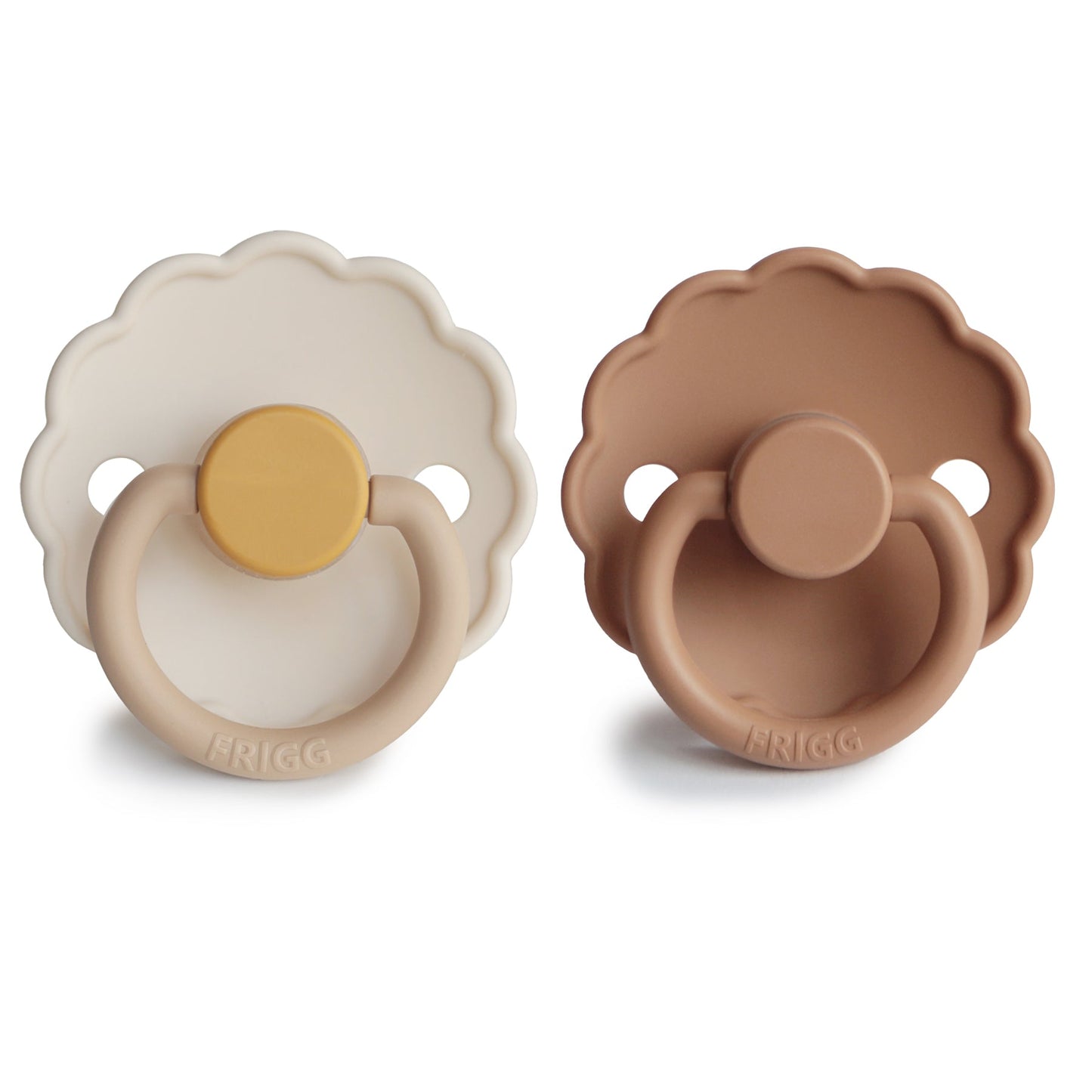 FRIGG Daisy Silicone Pacifier 2-Pack - Babies in Bloom