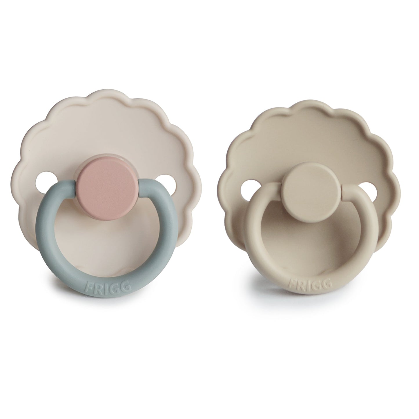 FRIGG Daisy Silicone Pacifier 2-Pack - Babies in Bloom