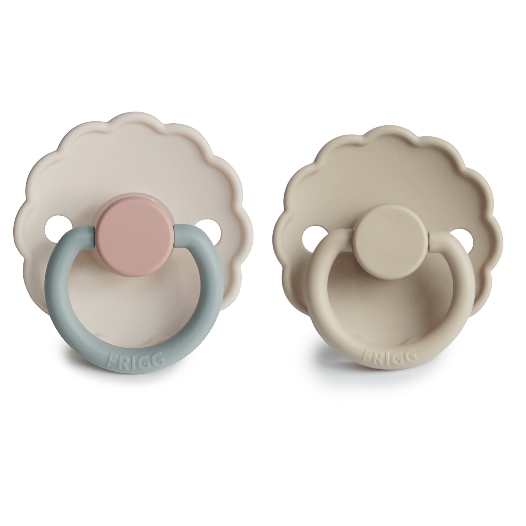 FRIGG Daisy Silicone Pacifier 2-Pack - Babies in Bloom