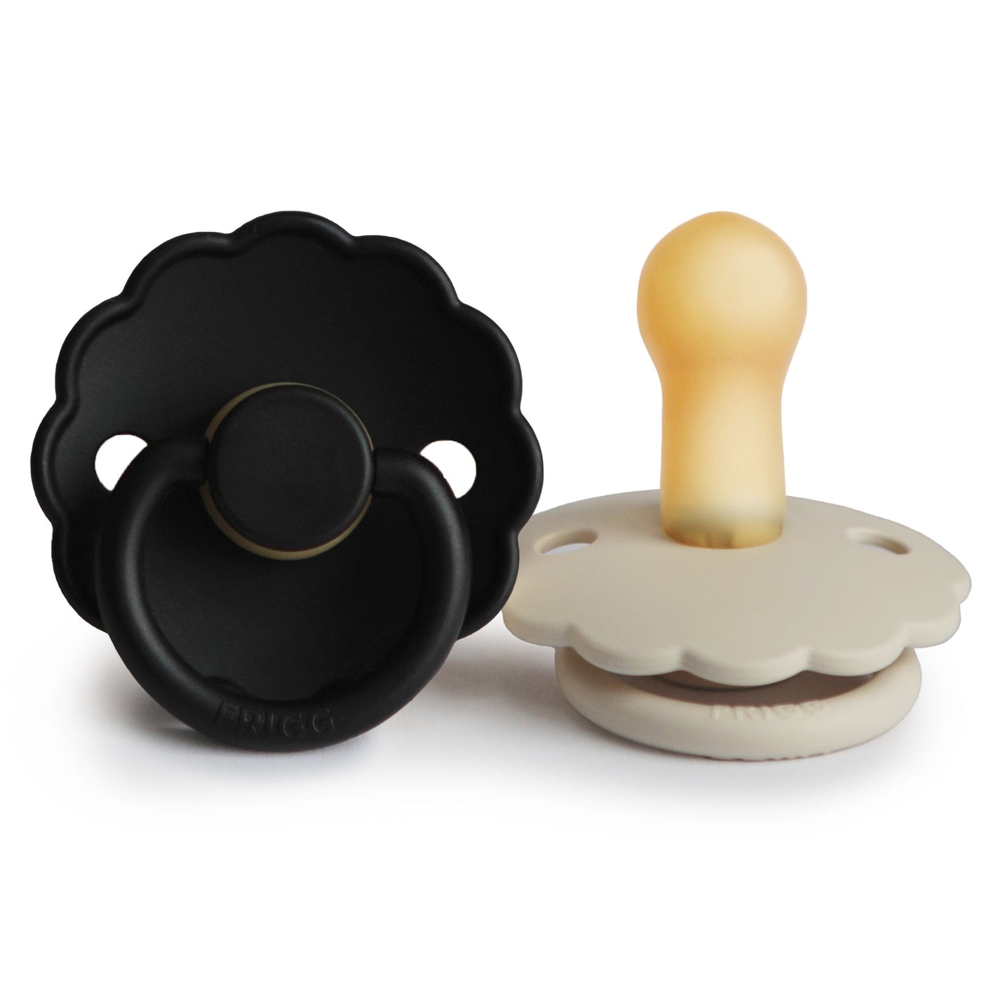 FRIGG Daisy Natural Rubber Pacifier 2-Pack - Babies in Bloom