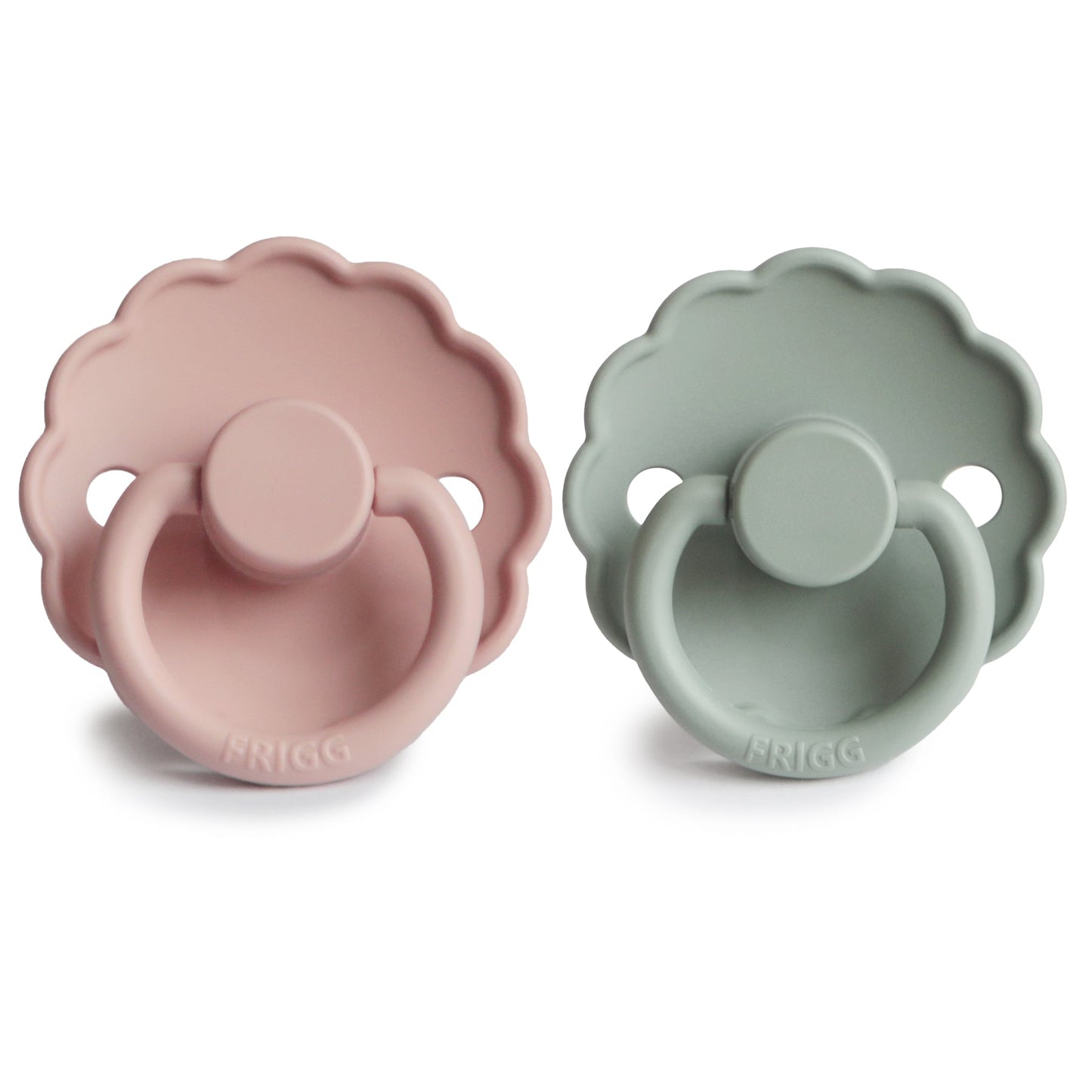 FRIGG Daisy Silicone Pacifier 2-Pack - Babies in Bloom